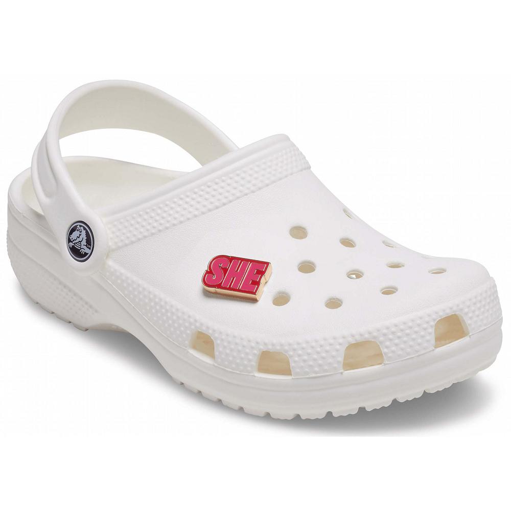 Multicolor Women's Crocs SHE Jibbitz Charms | NZ 0309VRWD